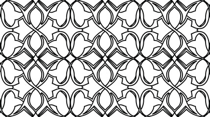 Fototapeta premium Abstract Seamless geometric patterns| random symbols textures| Japanese seamless pattern| Simple vector graphics.