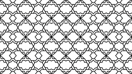 Abstract Seamless geometric patterns| random symbols textures| Japanese seamless pattern| Simple vector graphics.