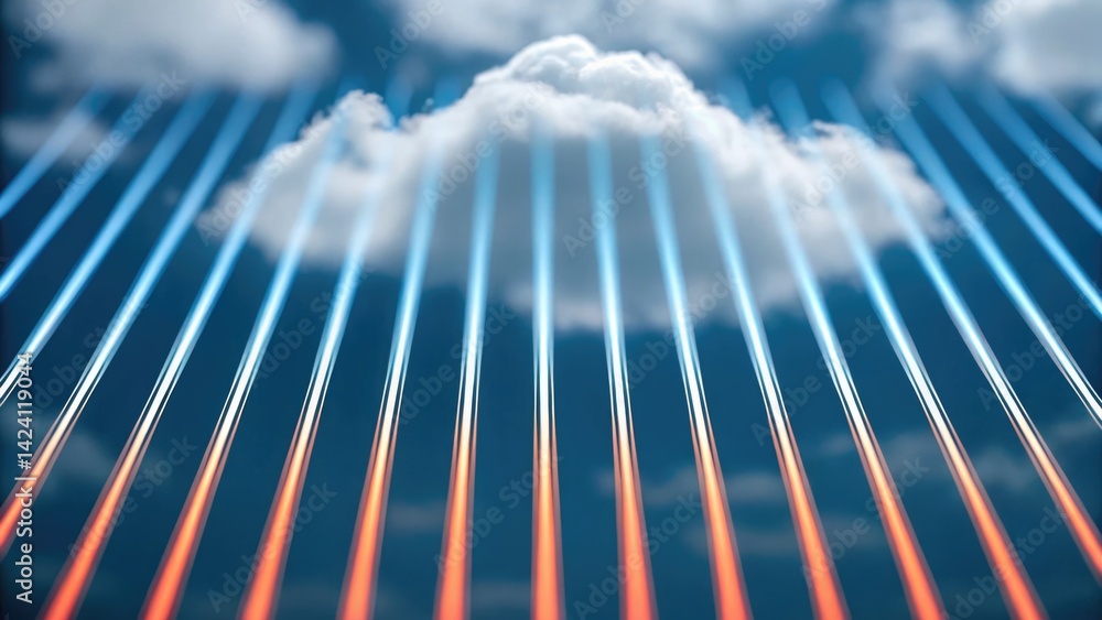 Aufkleber seamless cloud data transfer solutions in modern technology enhancing efficiency and connectivity in