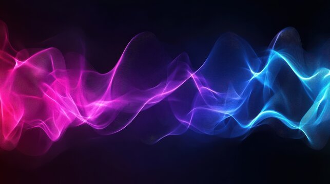 Fundo abstrato, azul, roxo, rosa em fundo preto. Textura de ru&Atilde;&shy;do. Banner para site, games, jogos. Fundo de tela, apresenta&Atilde;&sect;&Atilde;&pound;o de trabalho. Prote&Atilde;&sect;&Atilde;&pound;o de tela. Ilustra&Atilde;&sect;&Atilde;&pound;o.