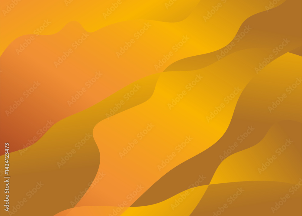 Poster a solid wave background softly lit to create a natural, smooth texture.