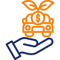 Vehicle Investment Icon