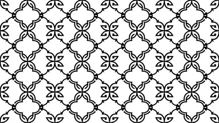 Abstract Seamless geometric patterns| random symbols textures| Japanese seamless pattern| Simple vector graphics.