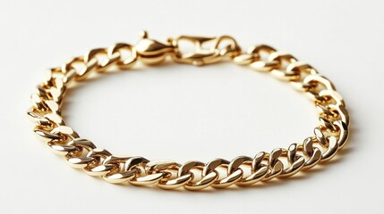 Obraz premium Gold chain bracelet