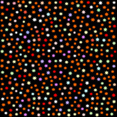 Background with stars. Vector illustration.