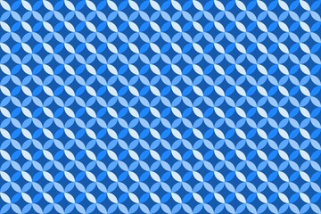 Blue dot, star, ornament, glow, texture, geometric pattern seamless background. Abstract futuristic, geometric, three dimension background design. Decorative wallpaper 