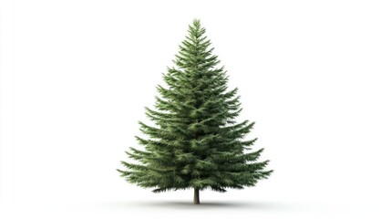 Isolated Christmas tree (1)