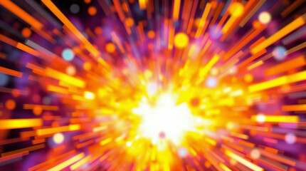 Obraz premium Energetic Burst of Color