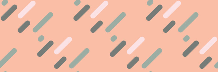 Abstract pastel pattern with diagonal lines and dots.  Perfect for backgrounds, website design, or textile prints.  Modern, minimalist style conveys speed, energy, or dynamism.