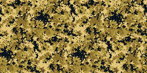 Abstract desert camouflage pattern.