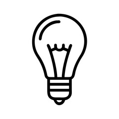 Icon of a Light Bulb