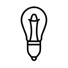 Icon of a Light Bulb