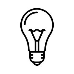 Icon of a Light Bulb