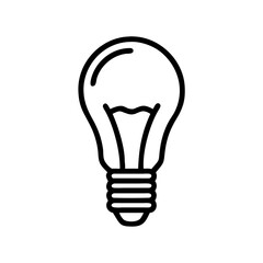 Icon of a Light Bulb