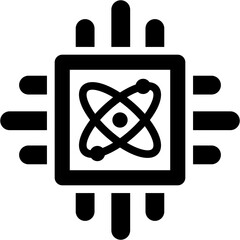 Quantum Computing Icon