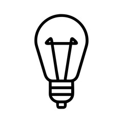 Icon of a Light Bulb