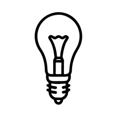 Icon of a Light Bulb