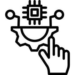 Digital Transformation Icon