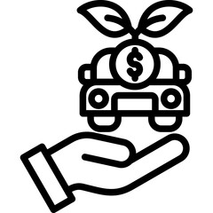 Vehicle Investment Icon