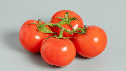 Tomatoes isolated 