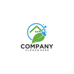 cleaning service logo for commercial