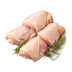 Boneless chicken thighs png chicken meat png poultry cuts png transparent background image