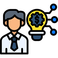 Tech Entrepreneurship Icon