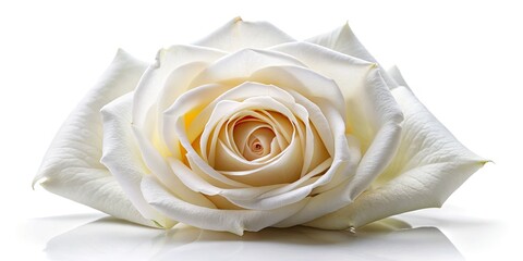 Stunning White Rose Closeup, High-Resolution Photo, Depth of Field, Macro Photography, White Flower, Bloom, Botanical Image, Nature Photography