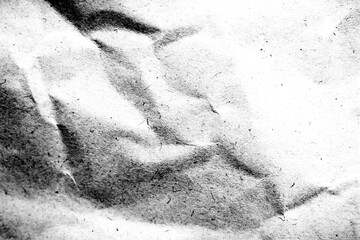 Abstract grunge crumpled creased paper distressed texture background overlay effect design element