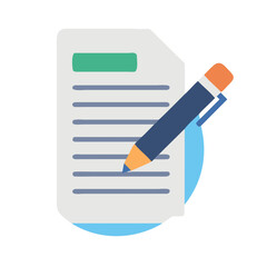 Article Page Icon Representing Blog or Written Content