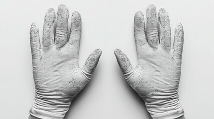 Close up grayscale image of symmetrical organic textures suitable for abstract backgrounds and design overlays