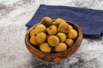Sweet juicy tropical fruit longan