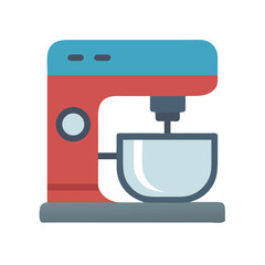 Food Processor Icon Representing Multi-Function Kitchen Tool and Meal Preparation
