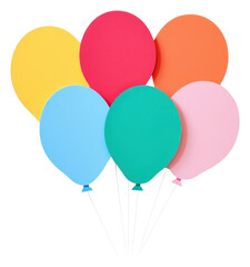 PNG Balloon balloon white background togetherness.