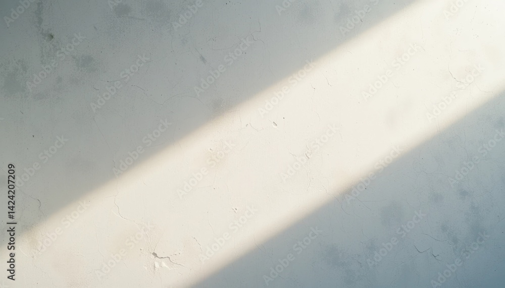 Poster sunlight streaming over textured surface indoor setting artistic shot minimalist environment close-u