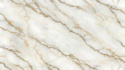 Obraz premium Elegant white marble texture with golden veins 