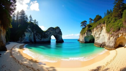 tropical beach in thailand
