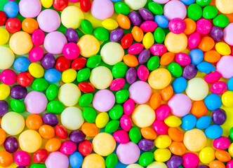 colorful sweet candy background