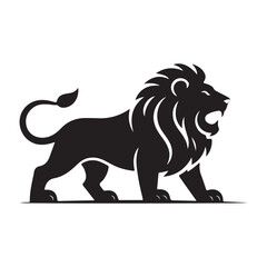 vector illustration of a lion. eps 10