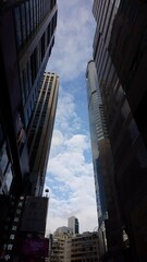 Fototapeta premium Hong Kong city skyscrapers