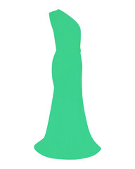 Image of a clothes for fashion on transparent background