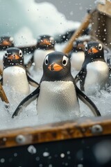 A comedy series about a group of penguins who start an ice fishing business, with each episode featuring a new technique that leads to comical results and ice cold dips
