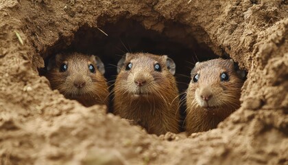 A burrowing competition judged by moles, where participants humorously interpret 'deepest hole' in creative and nonsensical ways
