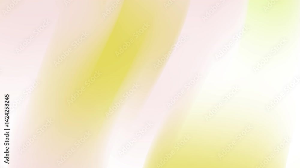 Aufkleber abstract soft yellow pink white gradient background smooth color transition