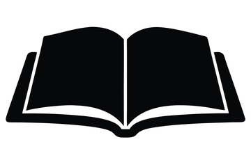 -a-book-silhuette-vector-art-illustriton-white-bag.eps