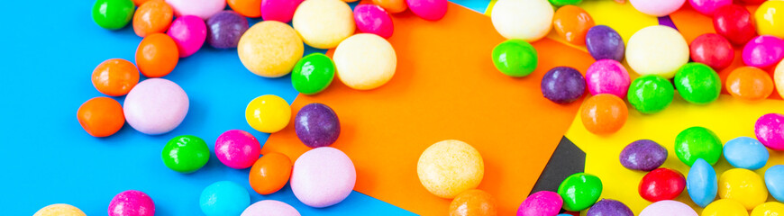 colorful sweet candy background
