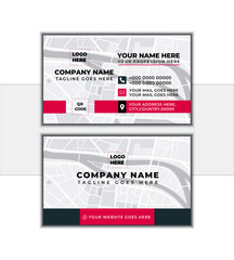 modern & creative Business card design template, Clean professional business card template, visiting card, business card template.
