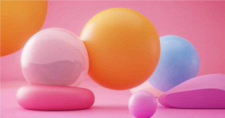 random and smooth circle icon vector illustration