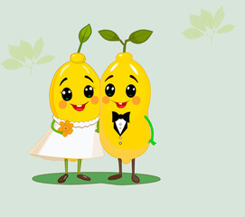 The image shows a funny orange character with round cheeks and a smile