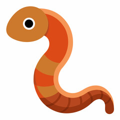vector illustration of a snake